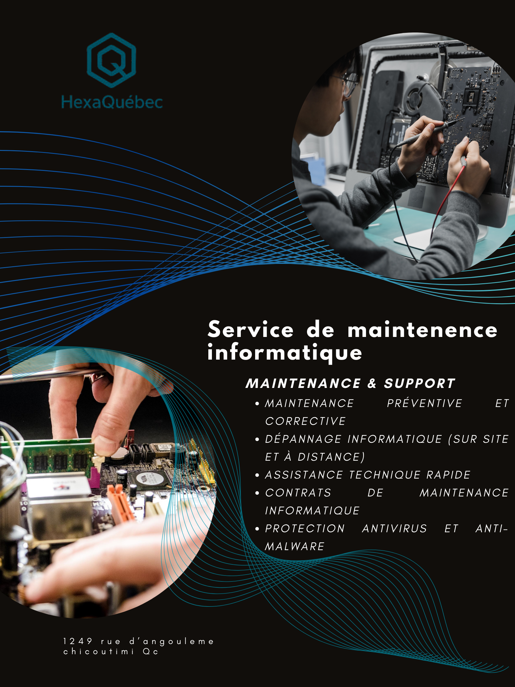 Tous nos services de maintenance informatique
